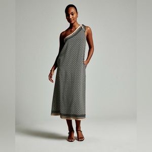 A&F One-Shoulder Midi Dress Small